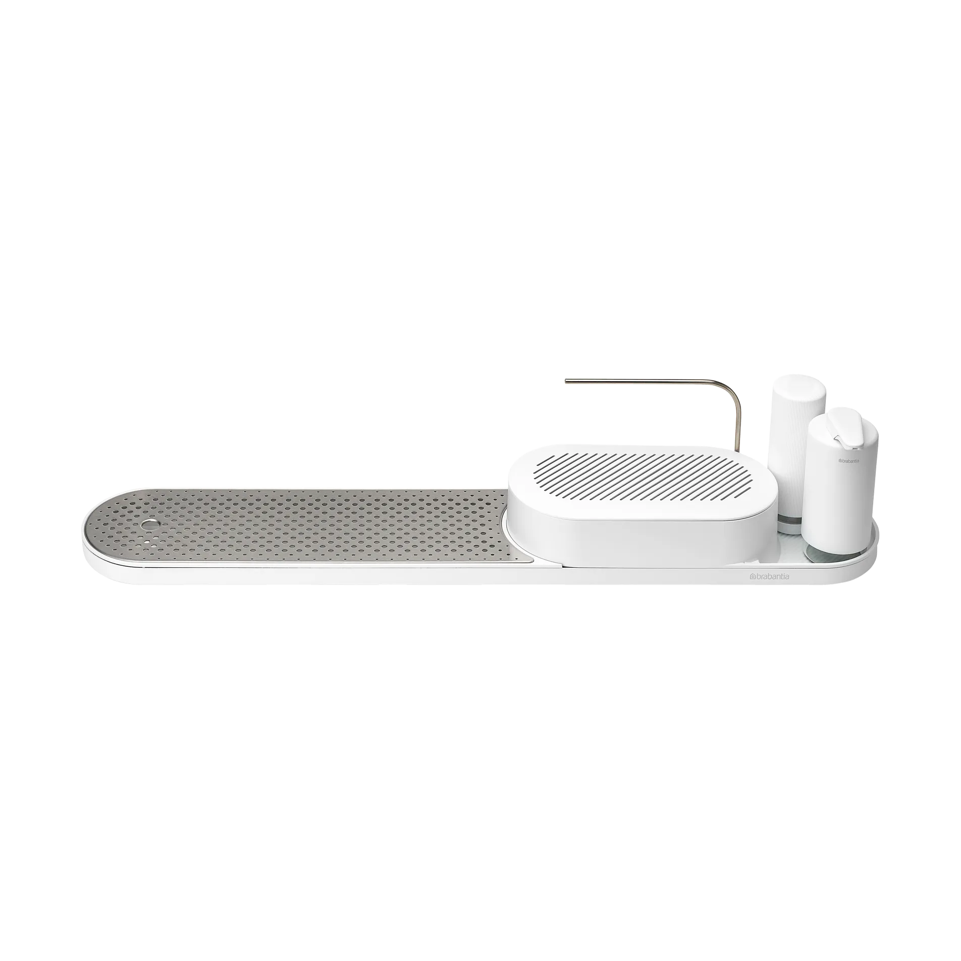 Σετ οργάνωσης νεροχύτη SinkStyle 4 τεμαχίων, Mineral Fresh White Brabantia