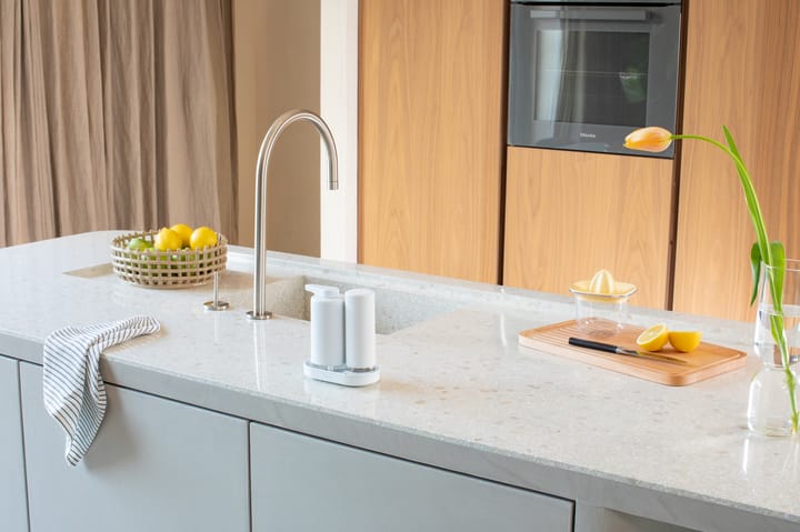 Σετ αντλίας σαπουνιού/απορρυπαντικού SinkStyle, Mineral Fresh White Brabantia