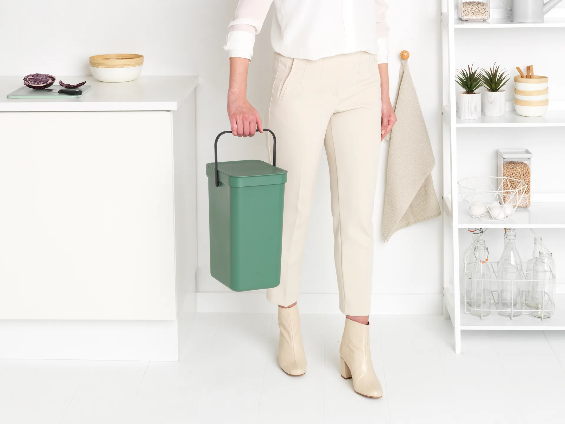 Κάδος απορριμμάτων Sort & Go 12 L, Fir Green Brabantia