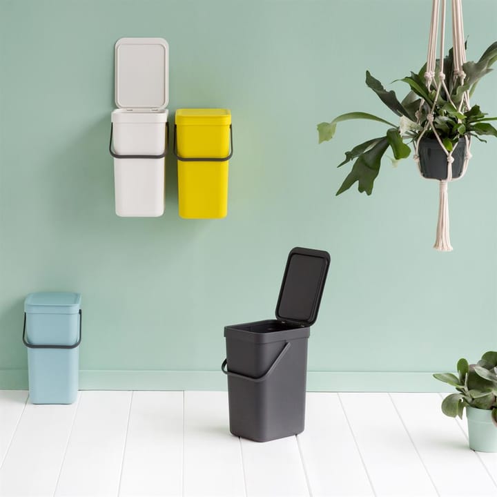Sort & Go κάδος απορριμμάτων 12 l., γκρι Brabantia
