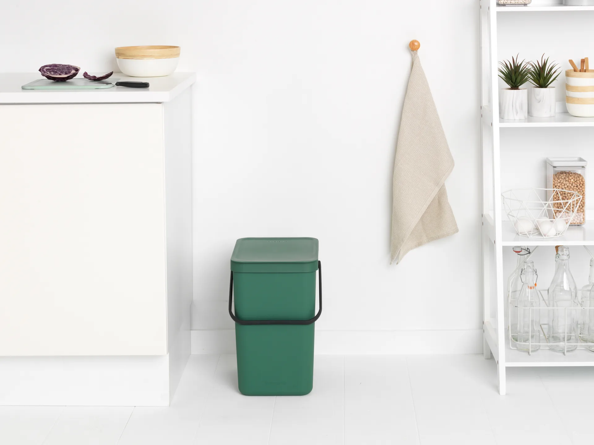 Κάδος απορριμμάτων Sort & Go 25L, Fir Green Brabantia