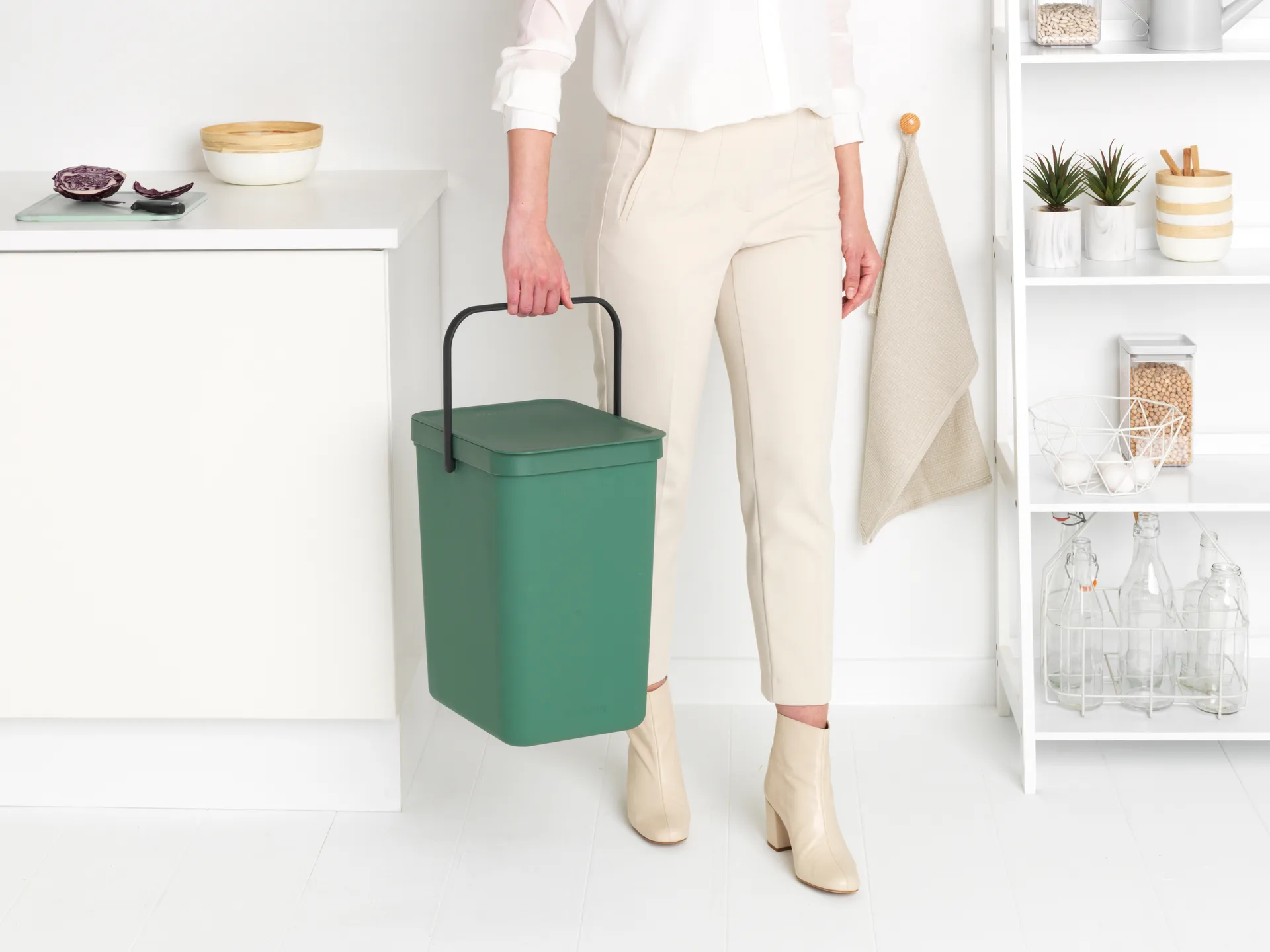 Κάδος απορριμμάτων Sort & Go 25L, Fir Green Brabantia