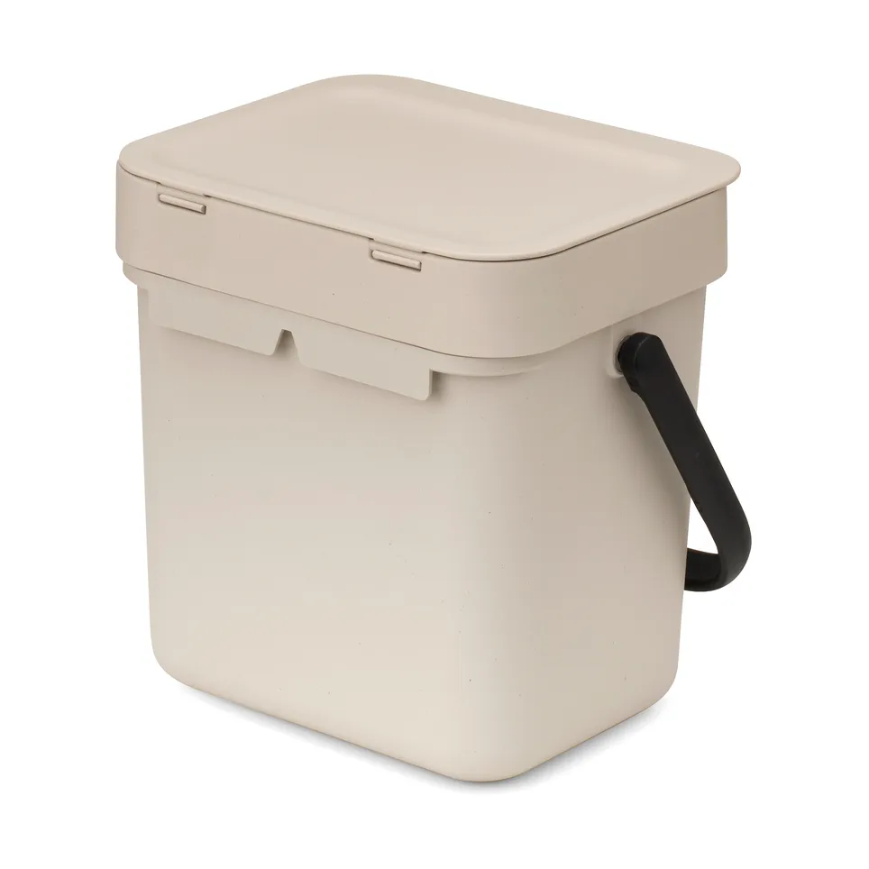 Sort & Go κάδος απορριμμάτων 3 L, Soft Beige Brabantia