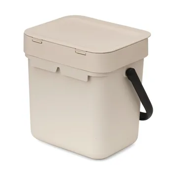 Sort & Go κάδος απορριμμάτων 3 L - Soft Beige - Brabantia