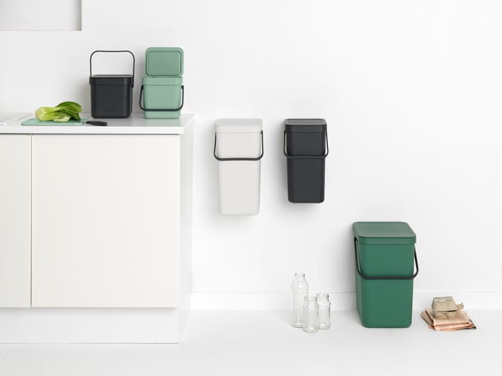 Sort & Go κάδος απορριμμάτων 3 L, Πράσινο του νεφρίτη Brabantia