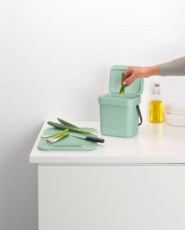 Sort & Go κάδος απορριμμάτων 3 L, Πράσινο του νεφρίτη Brabantia
