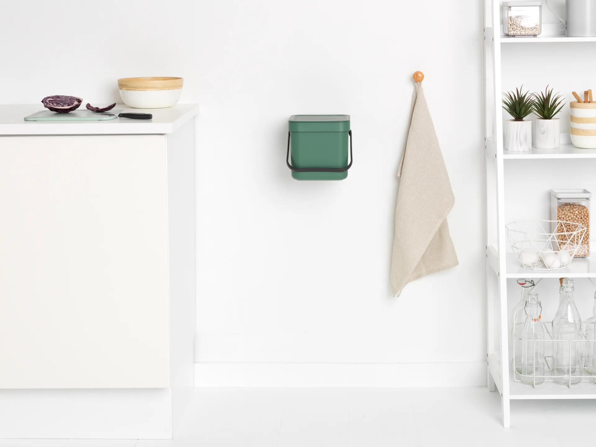 Κάδος απορριμμάτων Sort & Go 6 L, Fir Green Brabantia