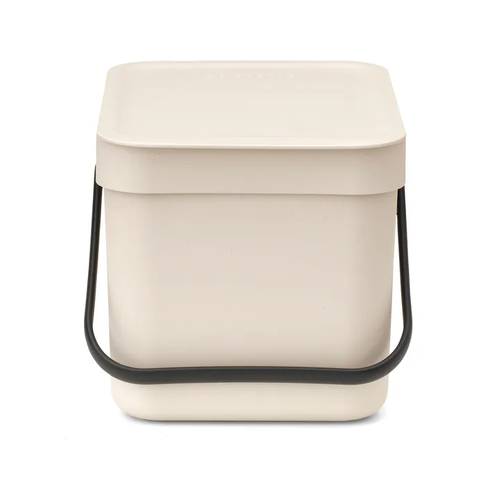 Sort & Go κάδος απορριμμάτων 6 l. - Soft Beige - Brabantia