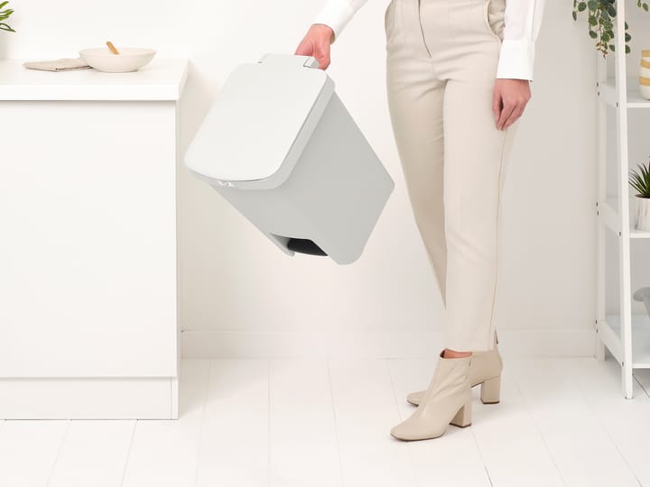 Κάδος πεντάλ StepUp 25 l, Ανοιχτό γκρι Brabantia