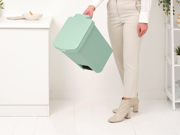 Κάδος πεντάλ StepUp 25 l, Πράσινο του νεφρίτη Brabantia