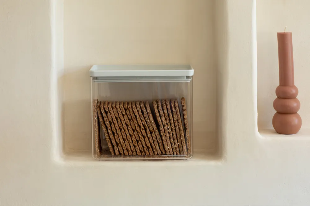 TASTY+ στοιβαζόμενο δοχείο 3,5 λίτρα, Ανοιχτό γκρι Brabantia