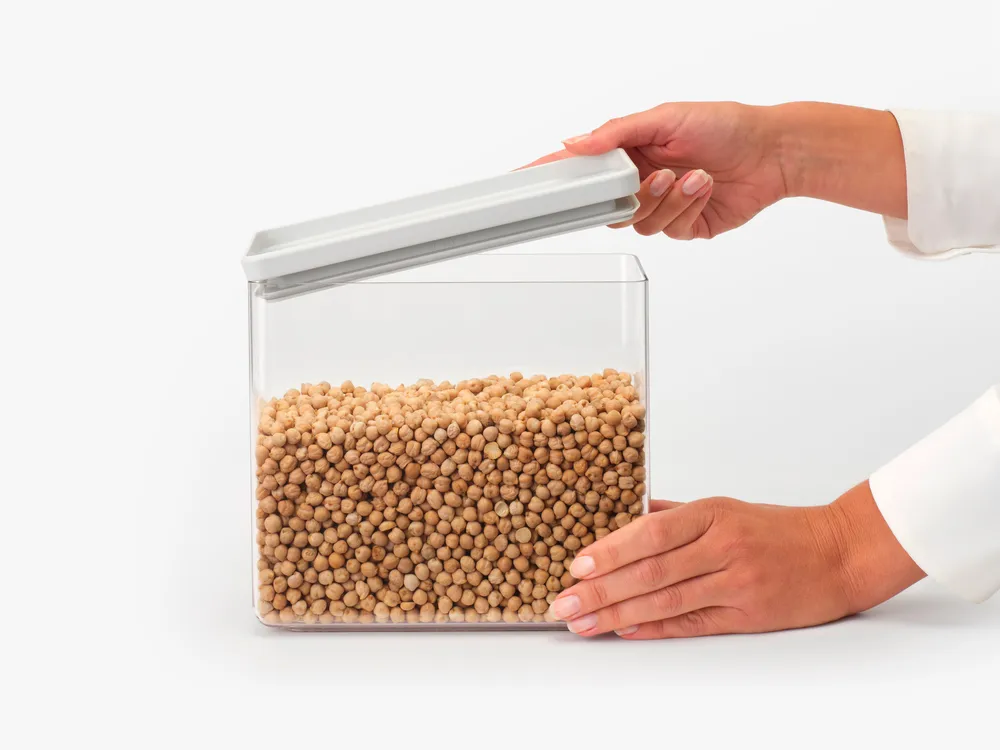 TASTY+ στοιβαζόμενο δοχείο 3,5 λίτρα, Ανοιχτό γκρι Brabantia