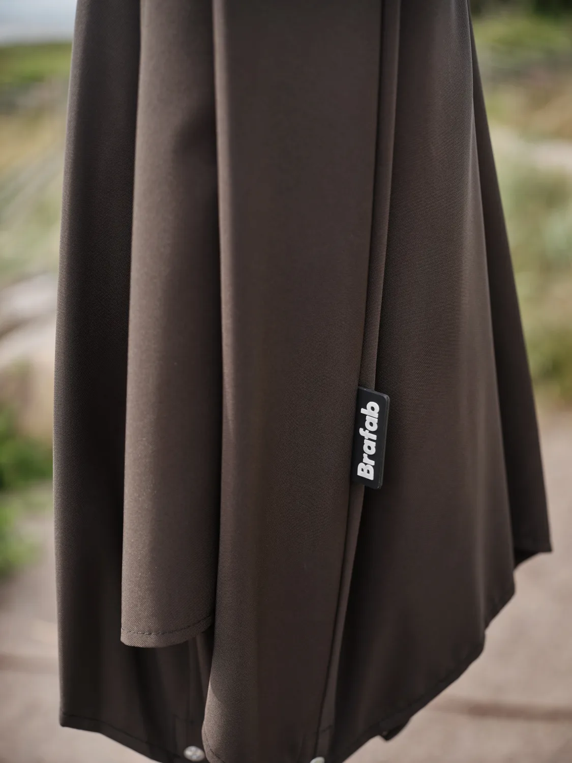 Ομπρέλα Abriola, Charcoal black, Ø270 cm Brafab