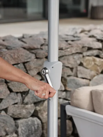 Ομπρέλα Abriola - Charcoal black, Ø270 cm - Brafab