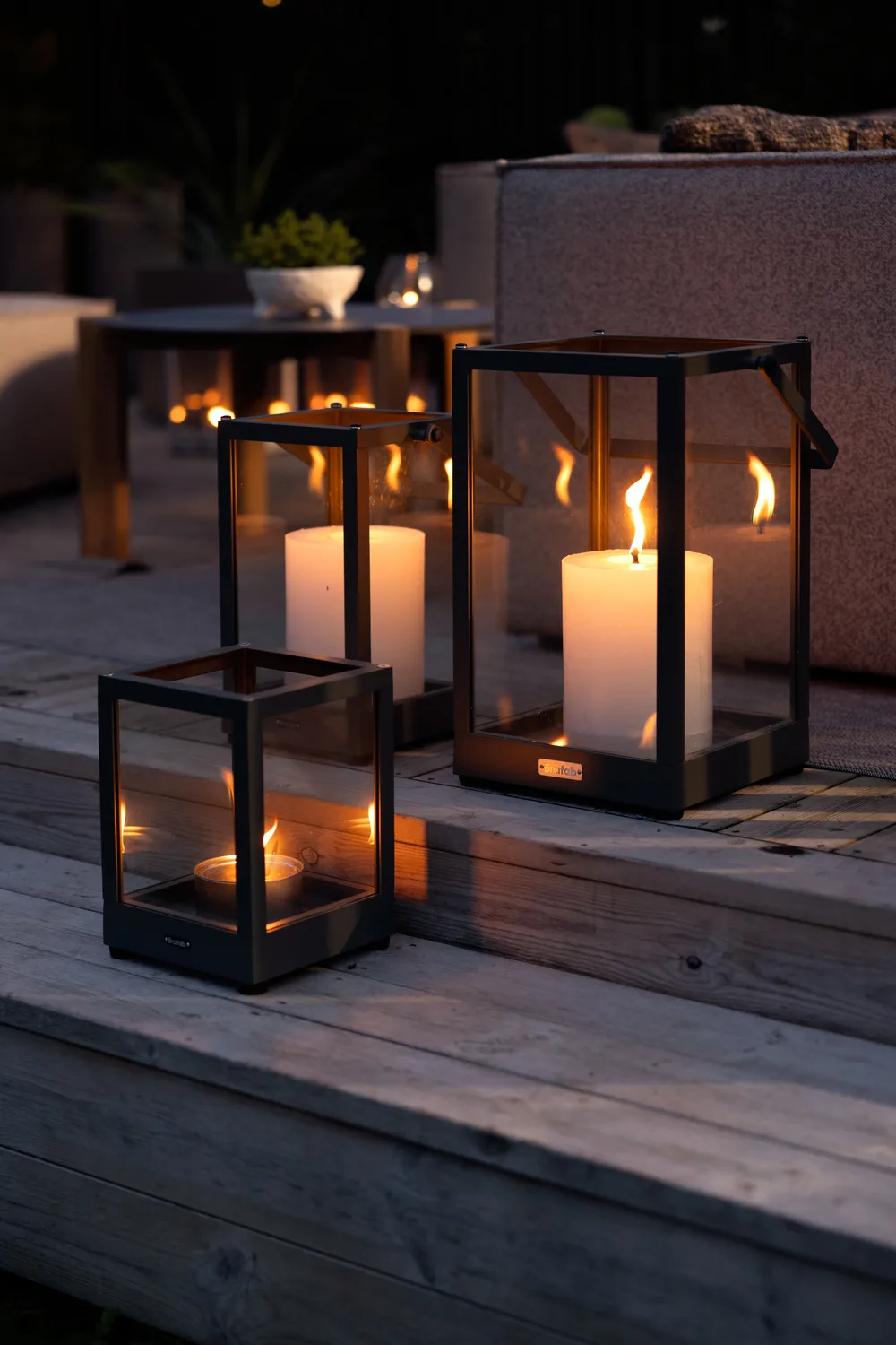 Belfort φανάρι, Μάυρο, 28 cm Brafab