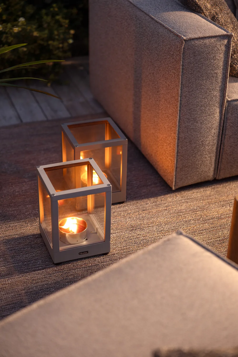 Belfort φανάρι, Light grey, 28 cm Brafab