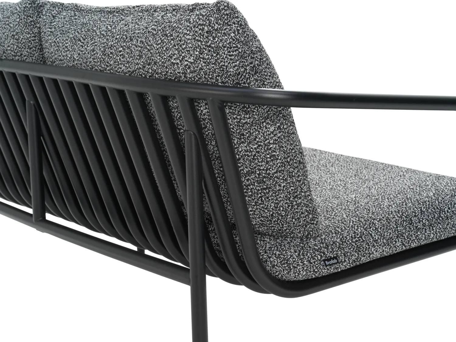 Bendt καναπές, Μαύρο-teddy ant Brafab