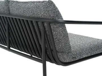 Bendt καναπές - Μαύρο-teddy ant - Brafab