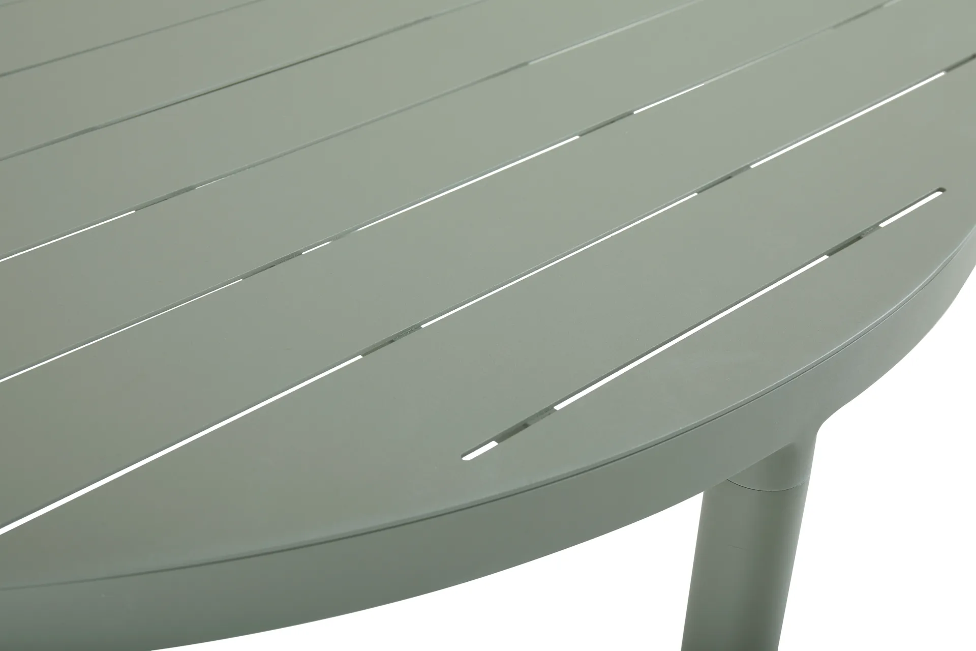 Bigby τραπέζι φαγητού στρογγυλό, Dusty green Ø130 cm Brafab