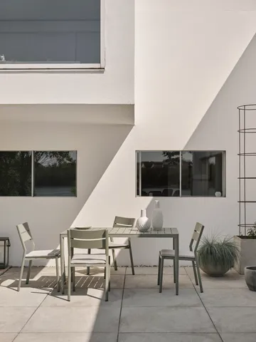 Bigby τραπέζι φαγητού - Dusty green, 144x76 cm - Brafab