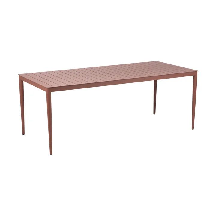 Bigby τραπεζαρία - Zin Red, 195x90 cm - Brafab