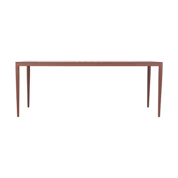 Bigby τραπεζαρία - Zin Red, 195x90 cm - Brafab