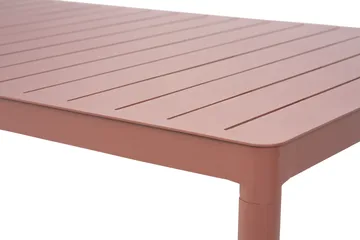 Bigby τραπεζαρία - Zin Red, 195x90 cm - Brafab