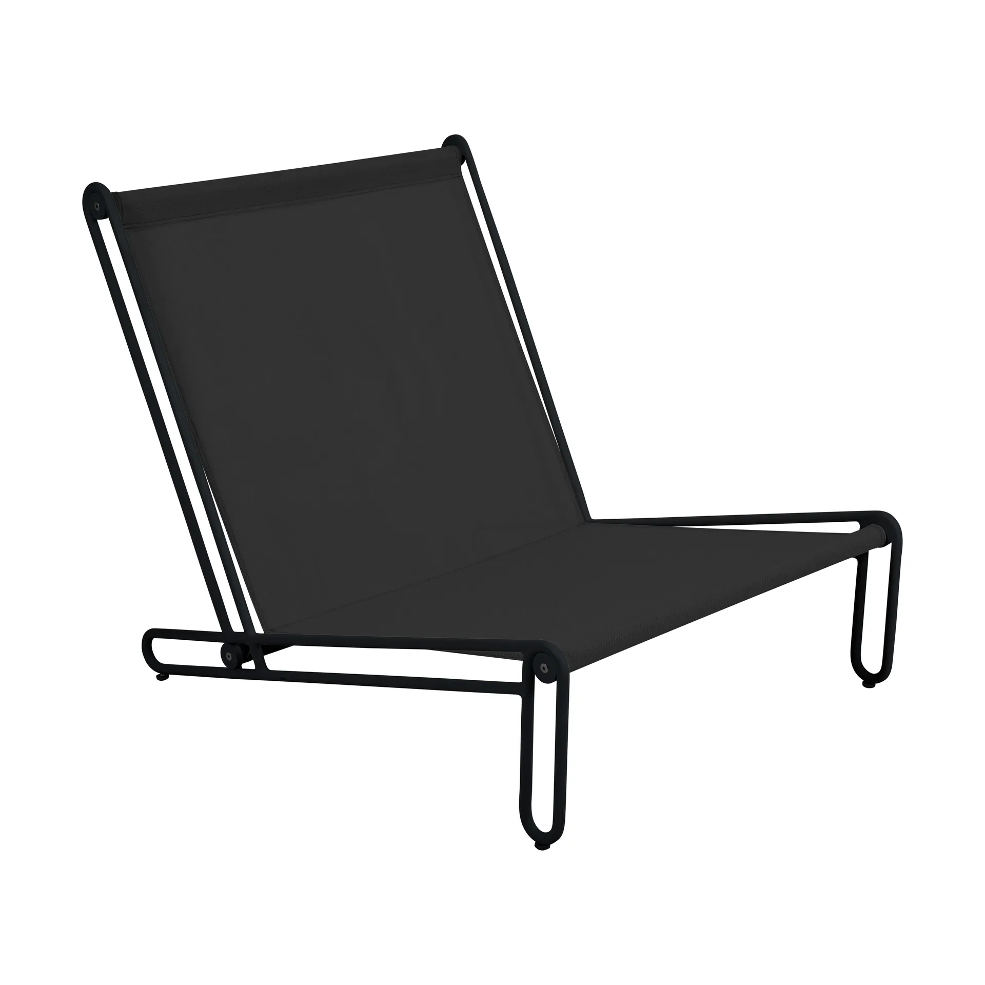 Blixt πολυθρόνα lounge, Μάυρο-clay beige Brafab