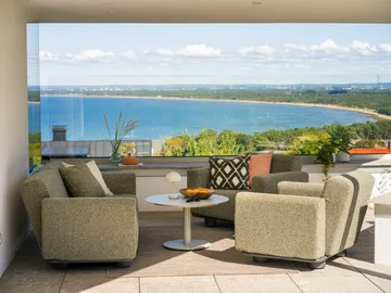 Bolster καναπές - Aνθρακί-teddy verde, 2,5-θέσιο - Brafab