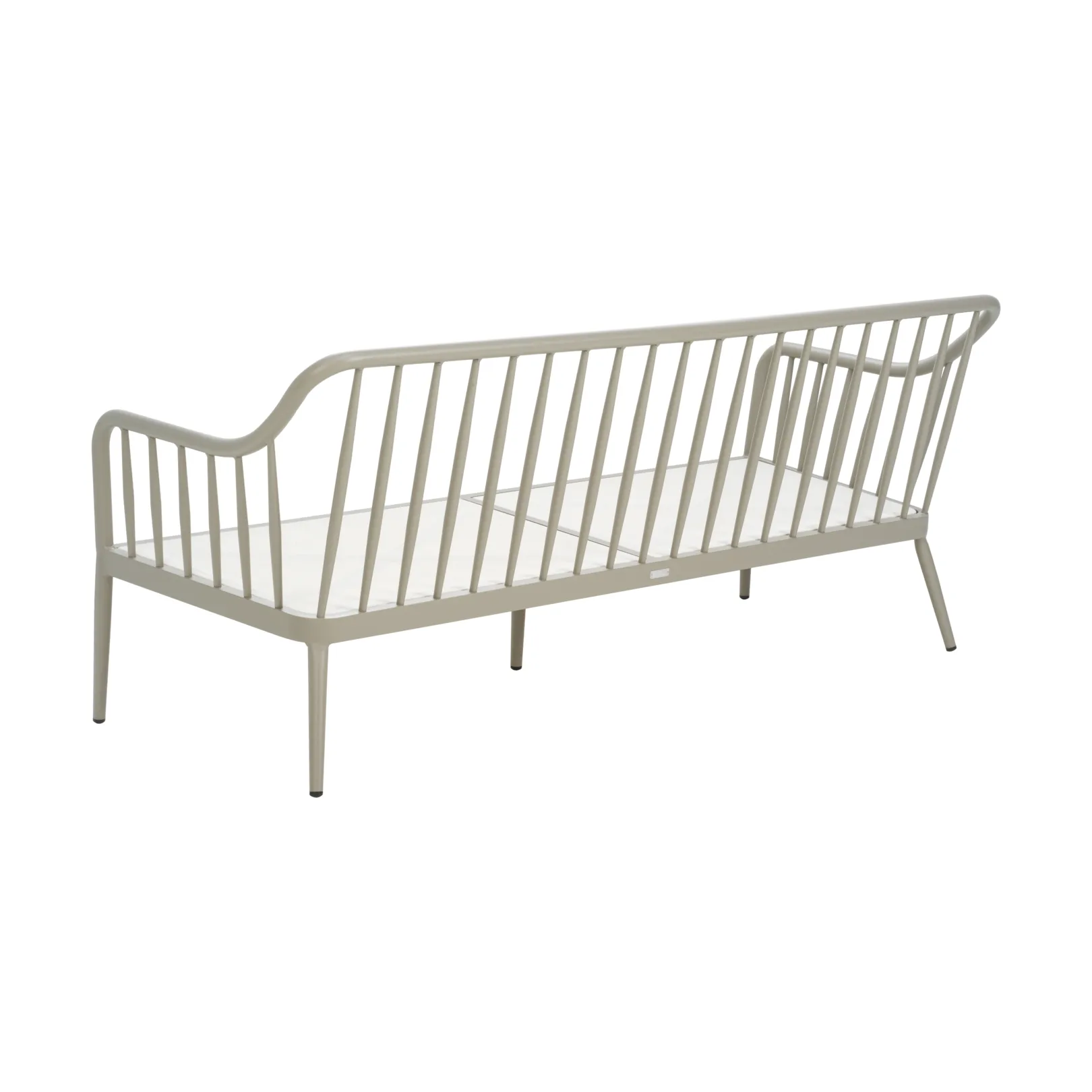 Coleville καναπές, Khaki-burlap beige, 3-θέσιο Brafab