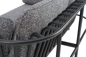 Collier πολυθρόνα - Μαύρο-teddy ant - Brafab