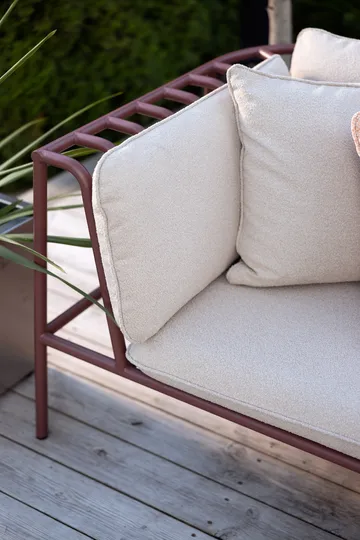 Collier μονάδα καναπέ - Zin red-teddy beige, γωνία - Brafab