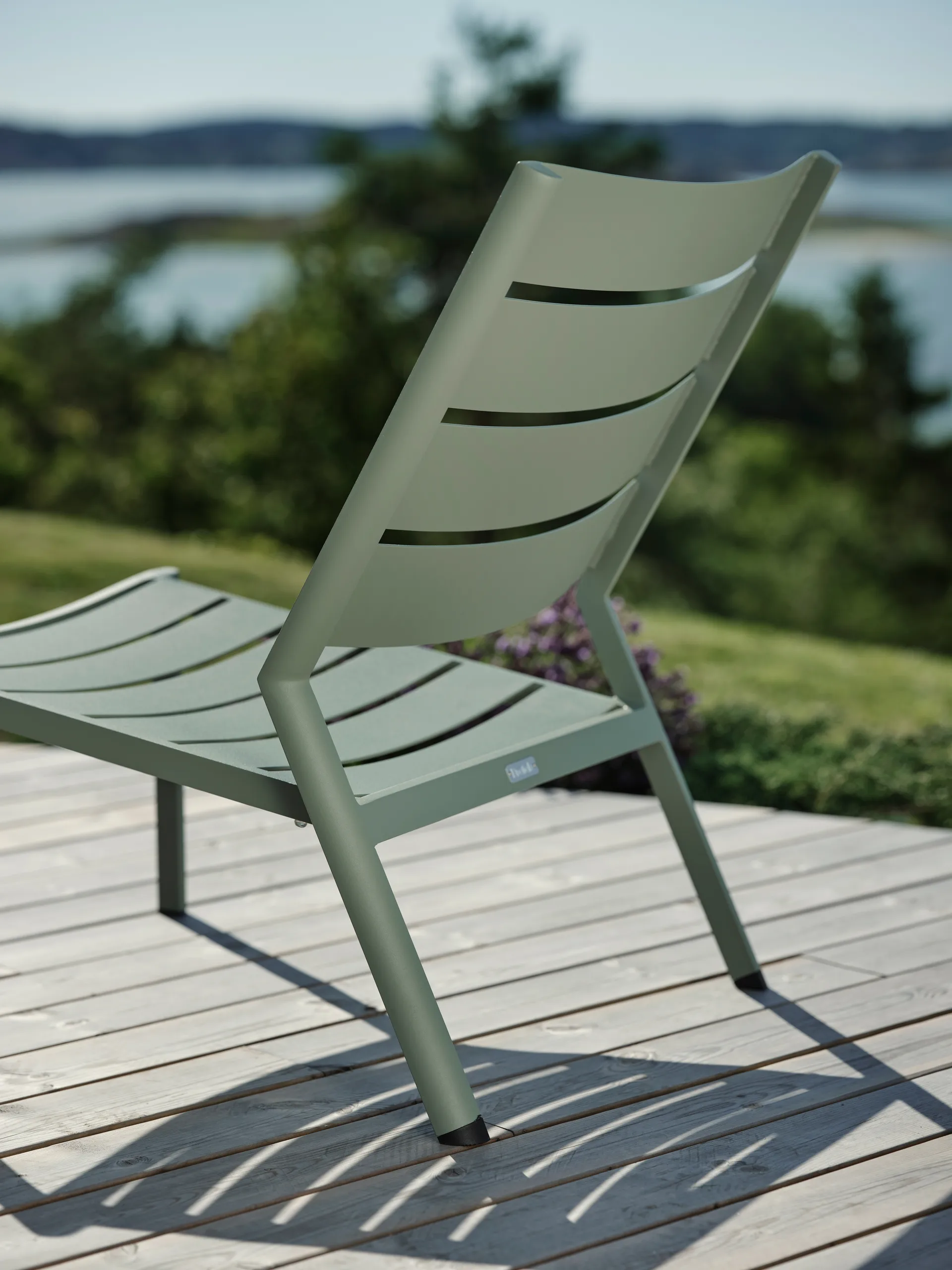 Delia πολυθρόνα lounge, Dusty green Brafab