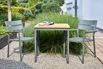 Delia καρέκλα με μπράτσα - Nordic green - Brafab