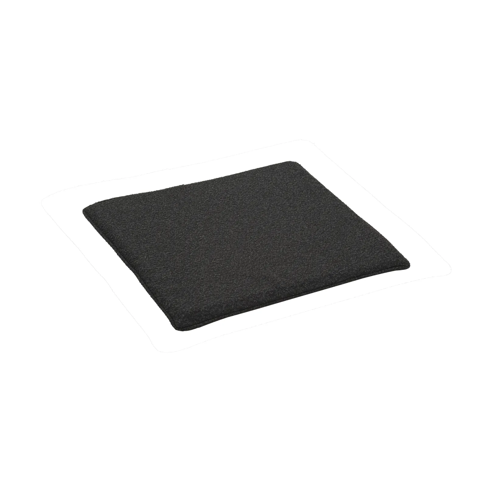 Frisk μαξιλάρι καθίσματος, Teddy black, 37x37 cm Brafab