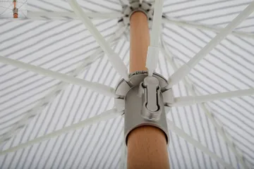 Gatsby ομπρέλα - Grey stripe, Ø185 cm - Brafab