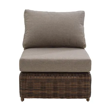 Glendon αρθρωτή μονάδα καναπέ - Dark Brown-soft moose - Brafab