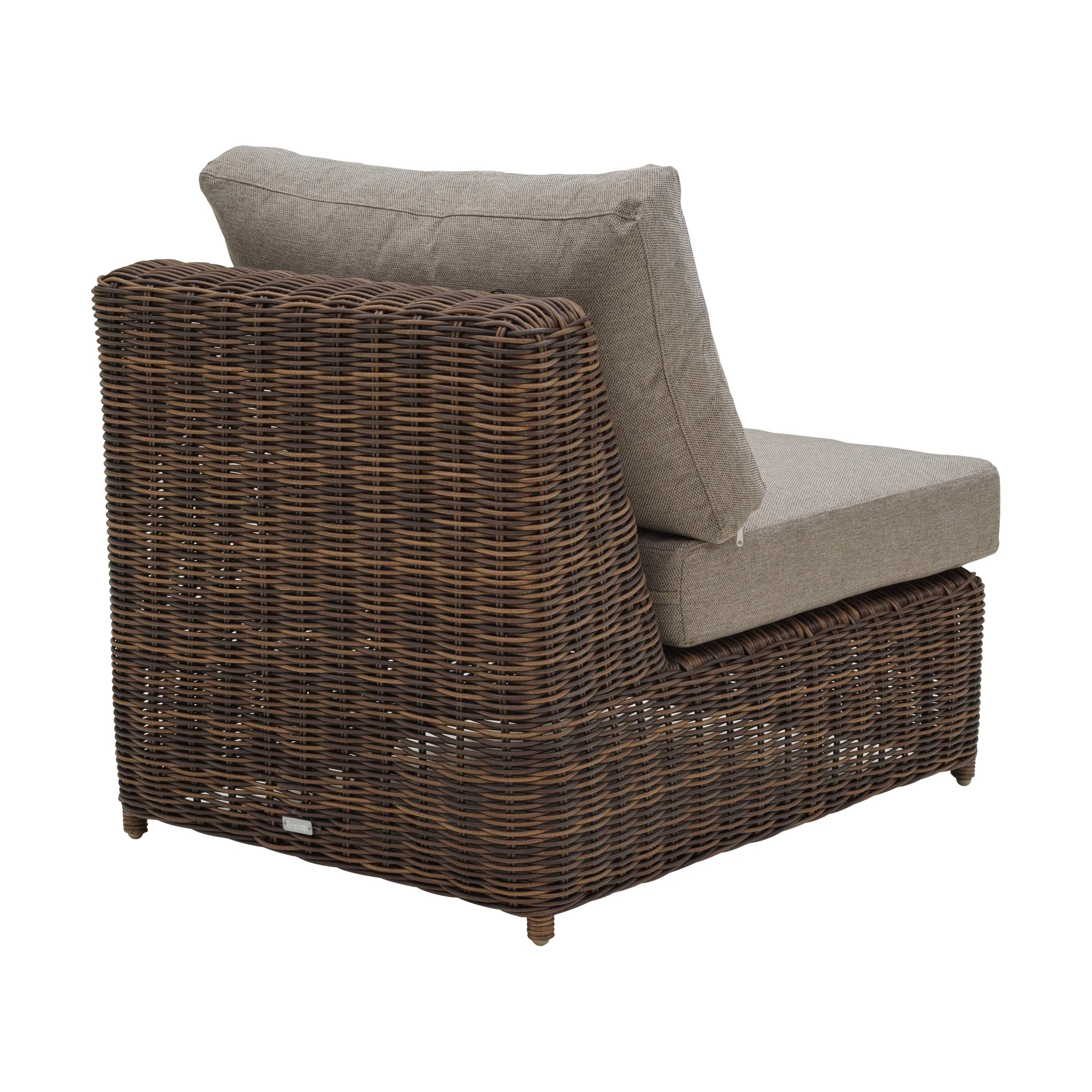 Glendon αρθρωτή μονάδα καναπέ, Dark Brown-soft moose Brafab