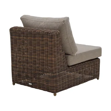 Glendon αρθρωτή μονάδα καναπέ - Dark Brown-soft moose - Brafab