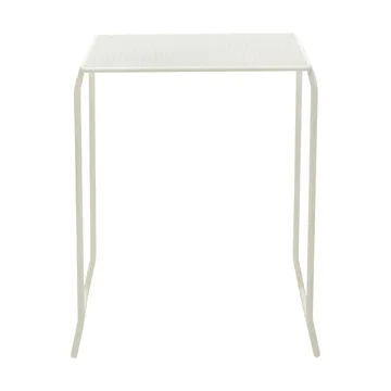 Τραπέζι καφέ Haru - Pearl white, 54x61 cm - Brafab