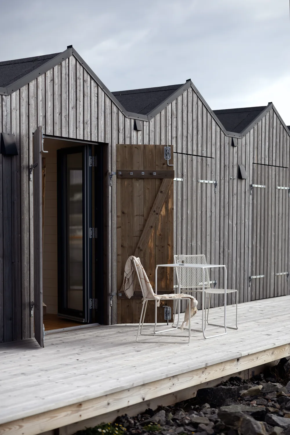 Haru καρέκλα τραπεζαρίας, Pearl white Brafab