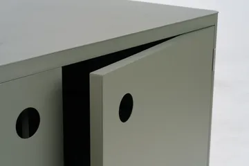 Kelia υπαίθρια κουζίνα ντουλάπι πάγκου με νεροχύτη - Nordic green, 121x90x64 - Brafab