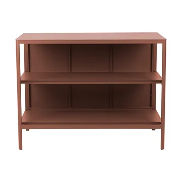 Πάγκος εξωτερικής κουζίνας Kelia με ράφια - Zin red, 121x91x64 cm - Brafab