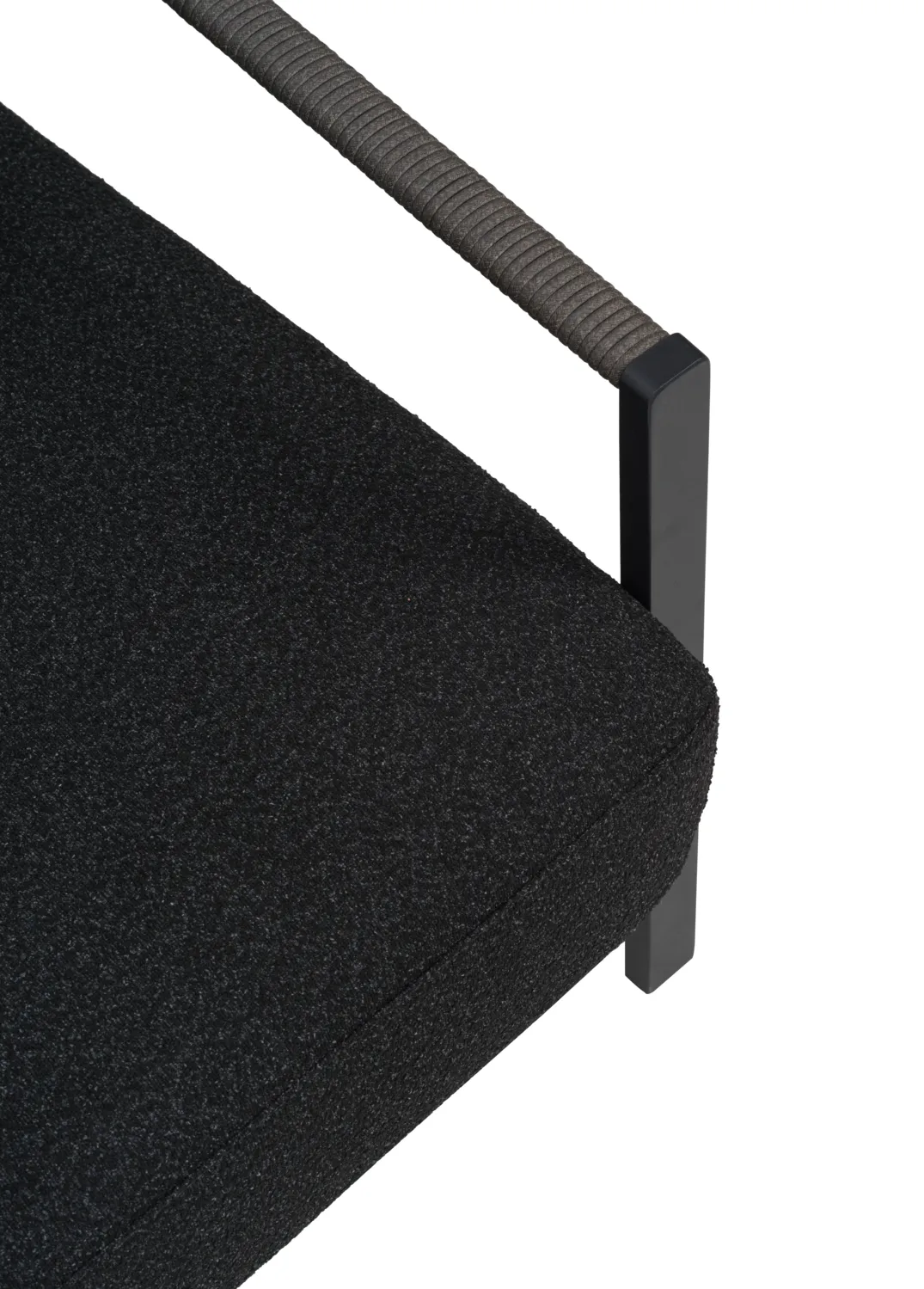 Καρέκλα Lyra , Svart-teddy black Brafab