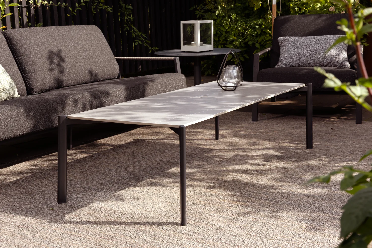 Καρέκλα Lyra , Svart-teddy black Brafab