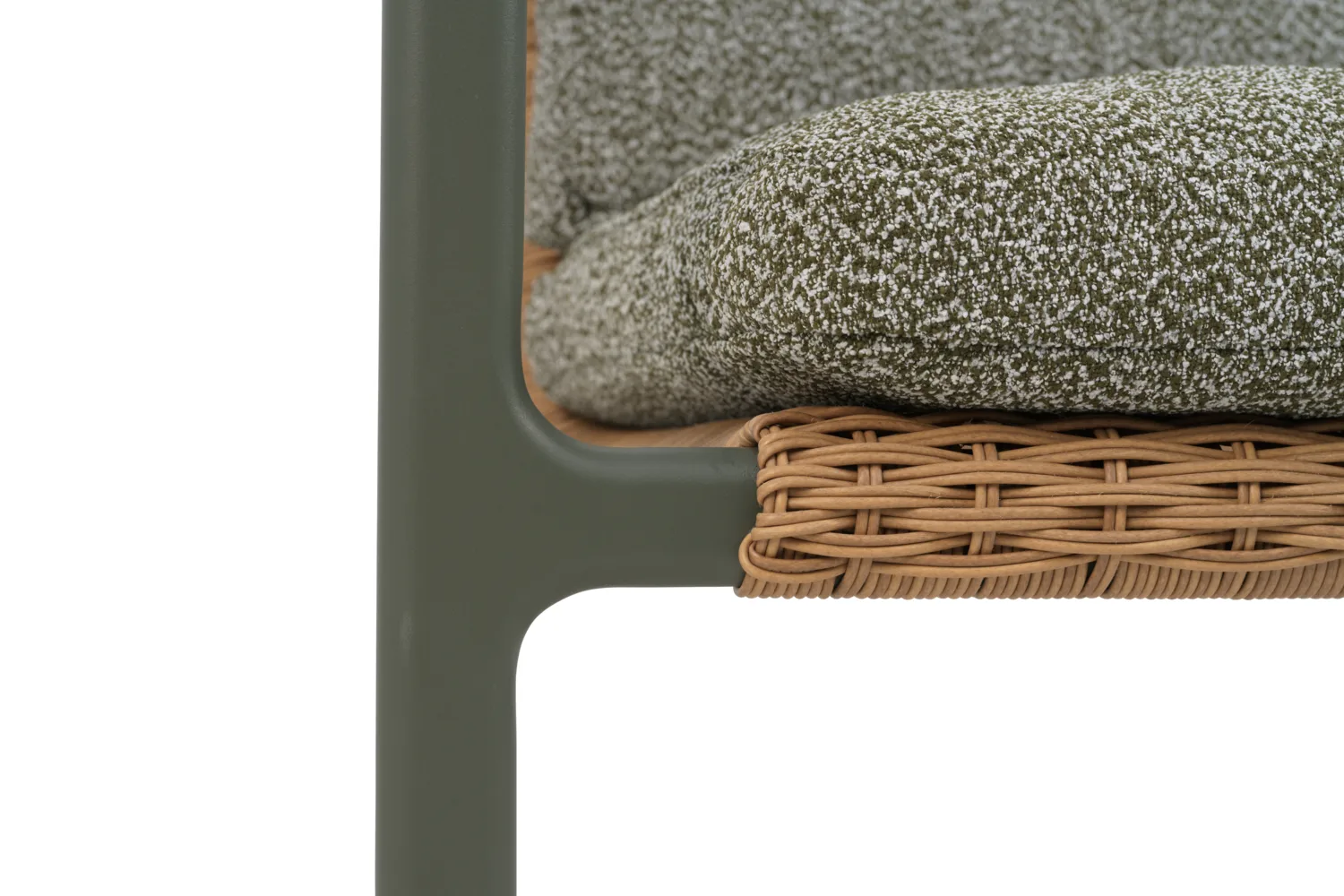 Καρέκλα Motty, Nordic green-teddy verde Brafab