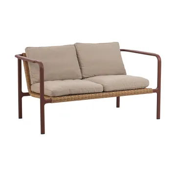 Motty καναπές - Zin red-teddy beige, 2-θέσεων - Brafab