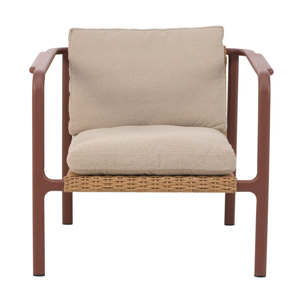 Καρέκλα Motty, Zin red-teddy beige Brafab