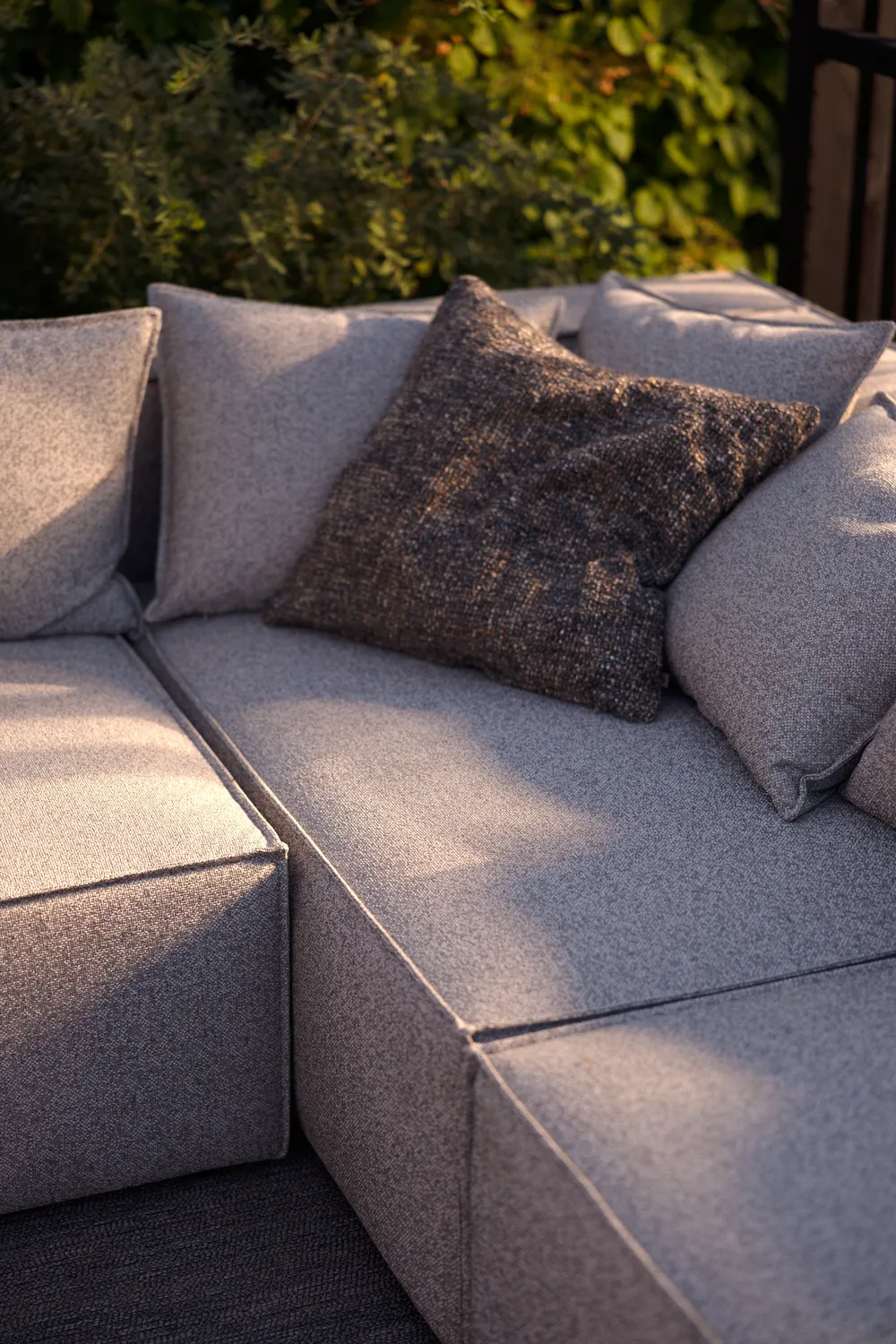 Muki μονάδα καναπέ, Light taupe, δεξί τελείωμα Brafab