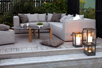 Muki μονάδα καναπέ - Light taupe, δεξί τελείωμα - Brafab